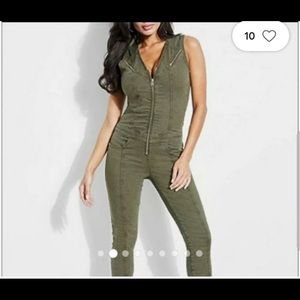 Guess Zip up jumpsuit